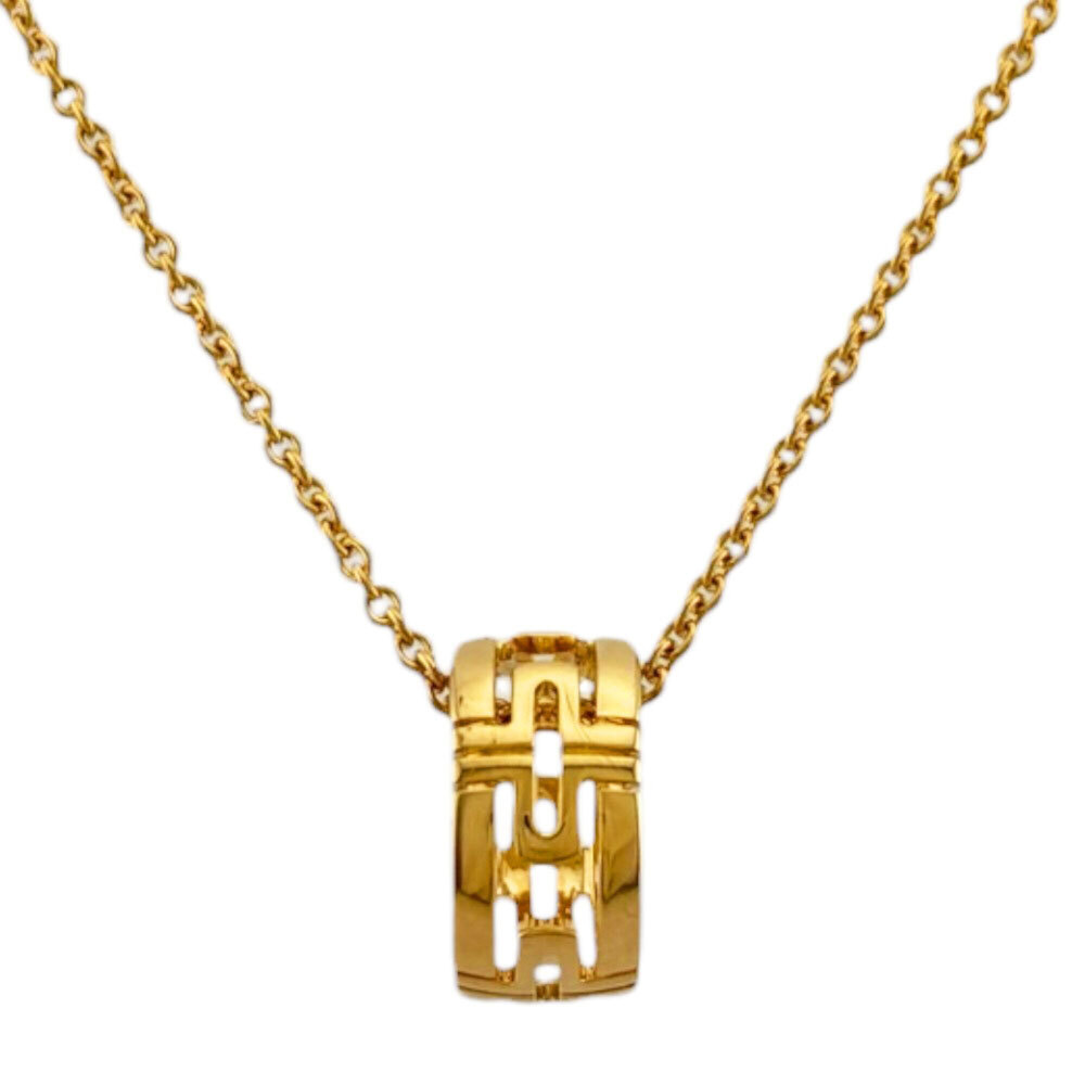 Bulgari Parentesi Necklace, 18K Yellow Gold, Women's BVLGARI
